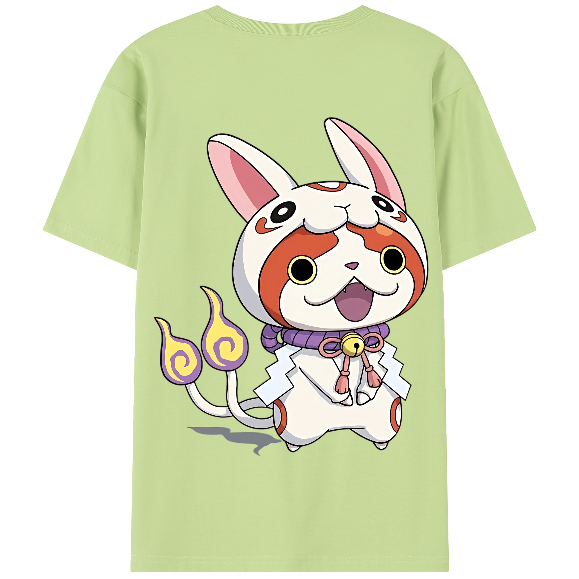 （画像用） 妖怪ウォッチ Yo-kai Watch 綿100％半袖Tシャツ（背面プリント）